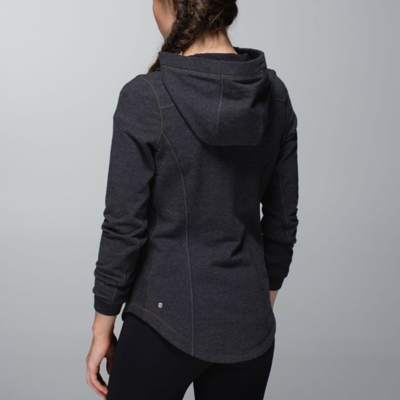 Lululemon Post Sweat Hooded 1/2 Zip Pullover - Picture 2 of 16